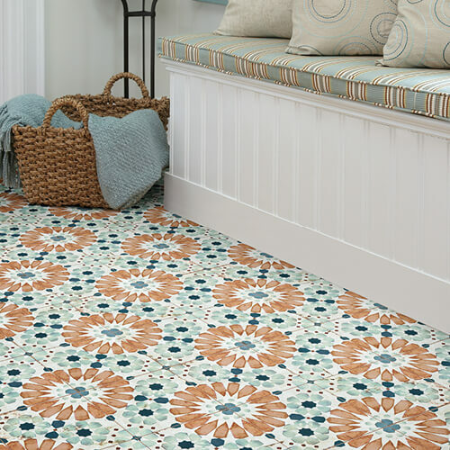 Tile Flowers | Ultimate Flooring Design Center