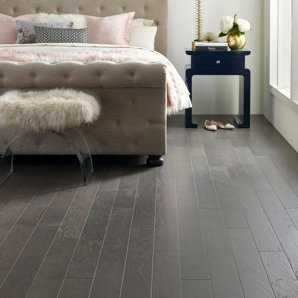 Hardwood Bedroom | Ultimate Flooring Design Center