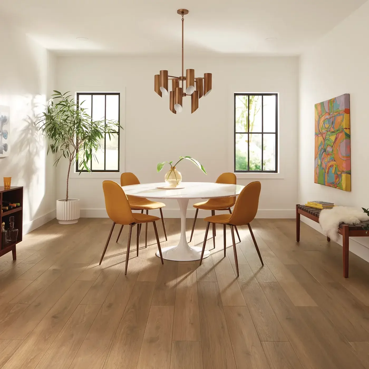 Luxury Vinyl dining room Flooring | Ultimate Flooring Design Center